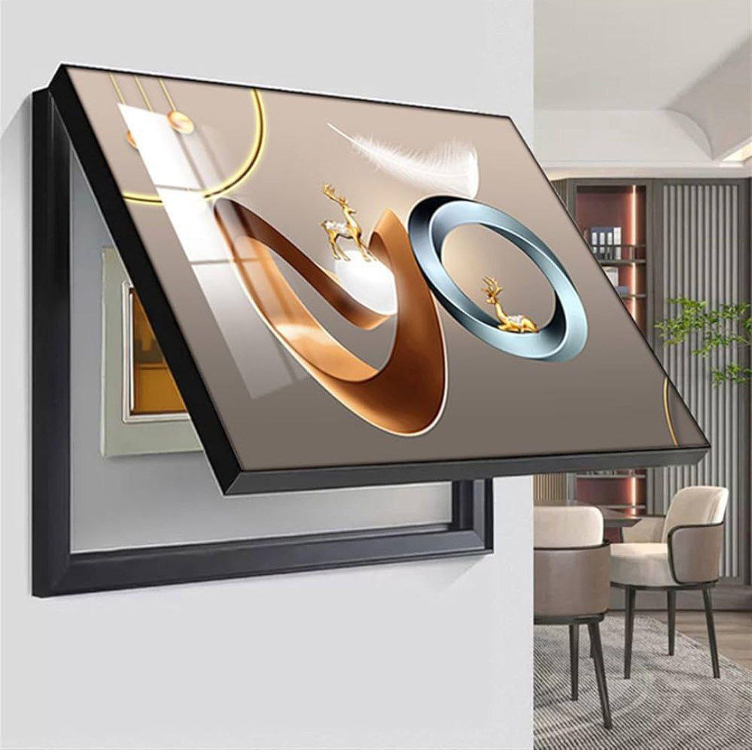 Couvercle décoratif  de boîte de compteur électrique