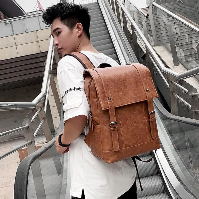 Sac à dos en cuir pixa