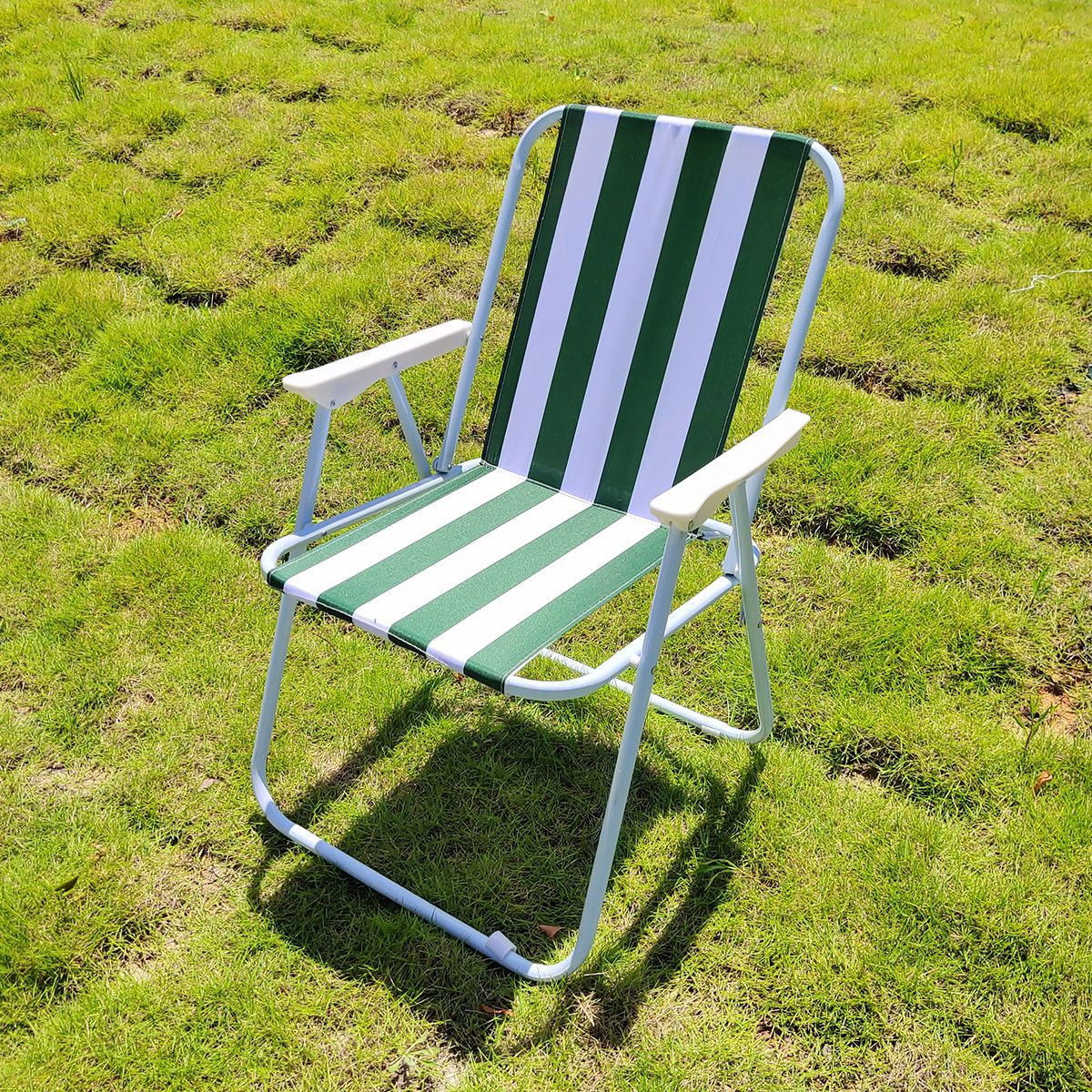 Chaise de camping pixa pliante avec accoudoir