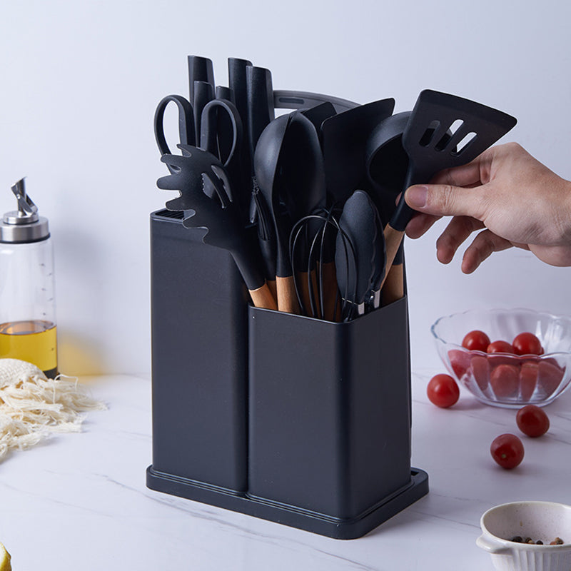 Ensemble d&#39;ustensiles de cuisine en silicone