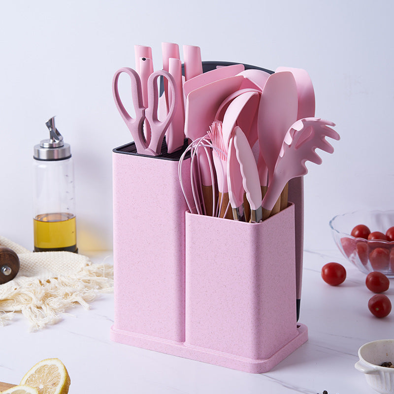 Ensemble d&#39;ustensiles de cuisine en silicone