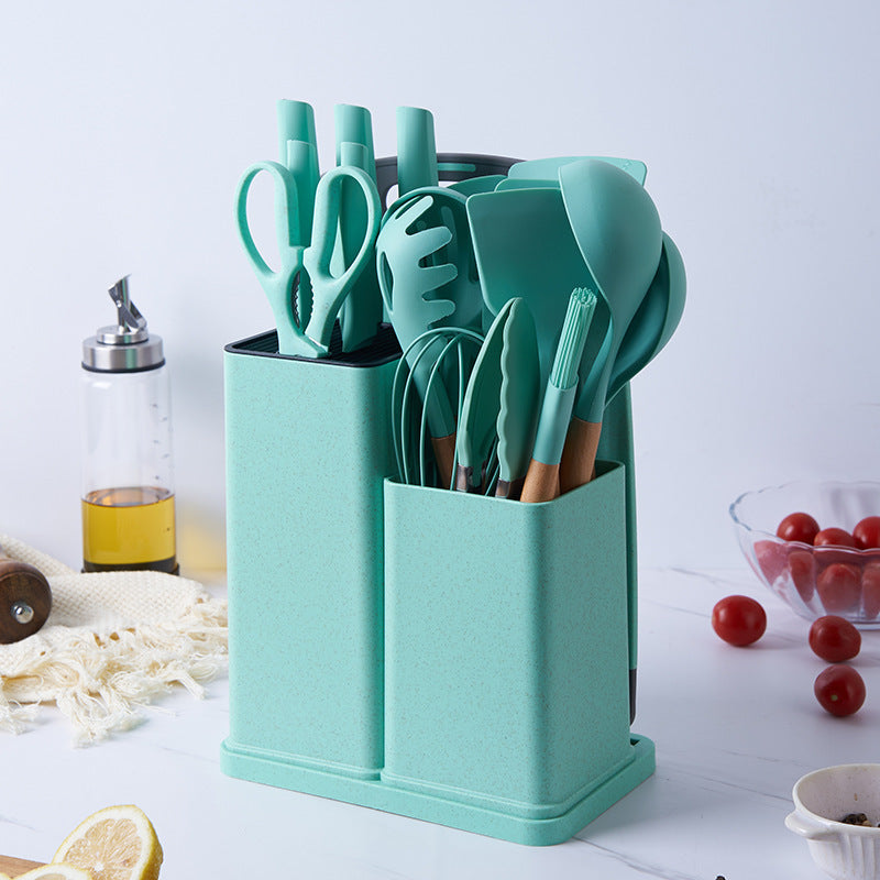 Ensemble d&#39;ustensiles de cuisine en silicone
