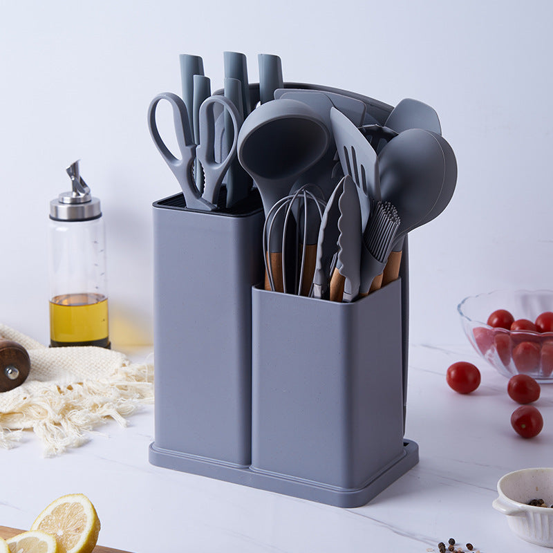 Ensemble d&#39;ustensiles de cuisine en silicone