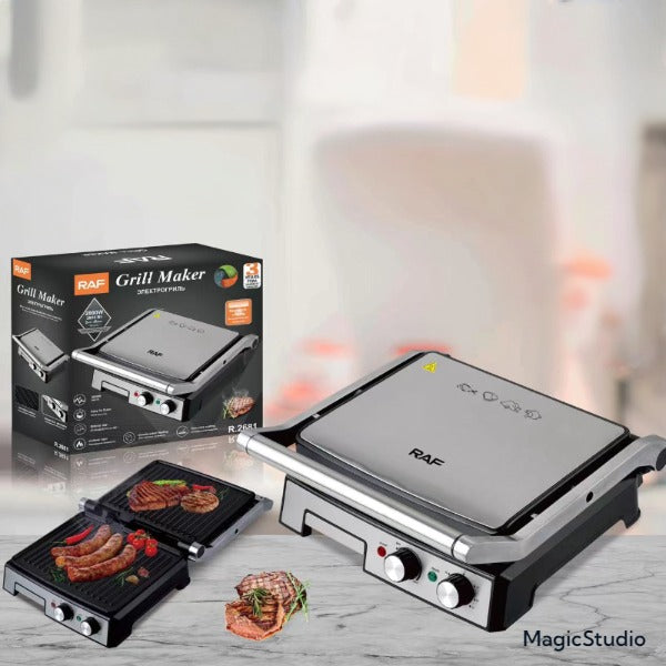 Gril Électrique Compact et Multifonction