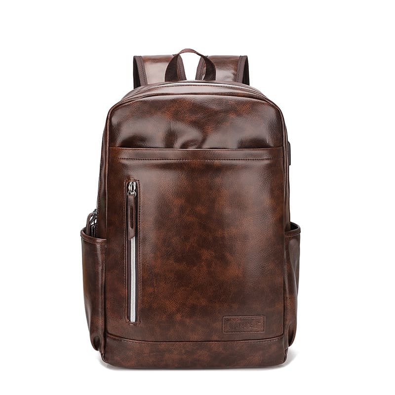 Sac à dos en cuir pour homme d&#39;affaires