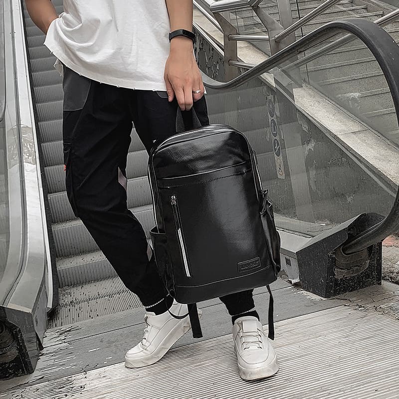 Sac à dos en cuir pour homme d&#39;affaires